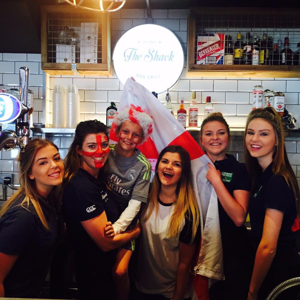 TheShack68's tweet photo. Just a cheeky little throwback to the #RWC2015
Getting excited for rugby at the weekend! #shackfamily https://t.co/DEQjc1mzaS
