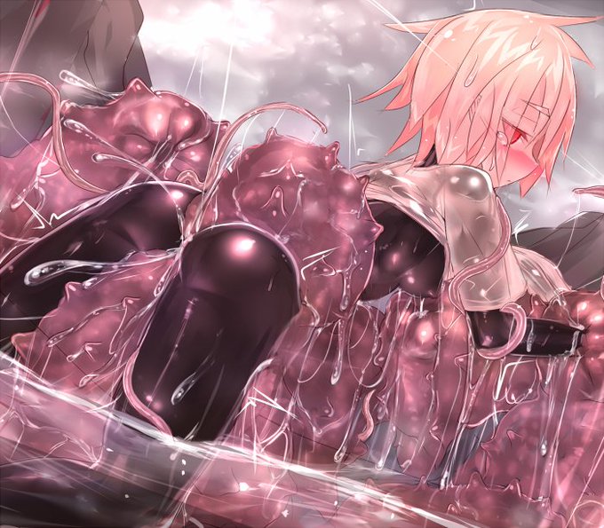 繁殖期の怪物の群れに絡まれたけどぴっちりのおかげでなんとか大丈夫そう 