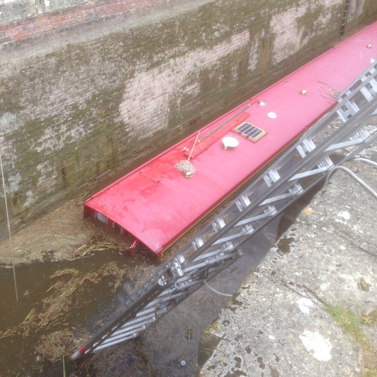 Three People Rescued From Sinking Barge In Wiltshire West