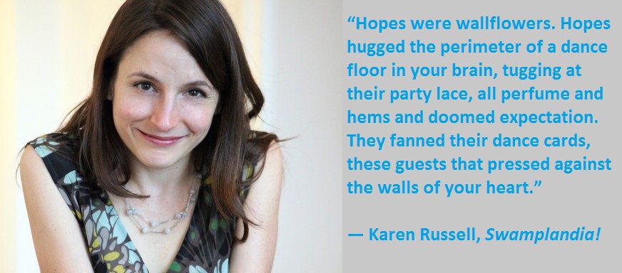 WriteGuideNYC's tweet image. #QuoteOfTheDay #KarenRussell #Swamplandia #TheMoreYouRead