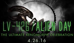 MarkHamill's tweet photo. In Space- No One Can Hear You SQUEEE! Wishing you & all your loved ones the happiest chest-bursting #AlienDay426 https://t.co/iePKKUxhJy
