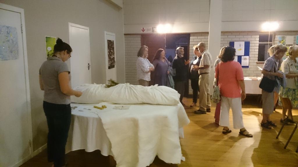 LifeRitual's tweet image. @LifeRitual loved chatting to Rondebosch United Church last week. Showcased our hemp shroud &amp;amp; life blanket.