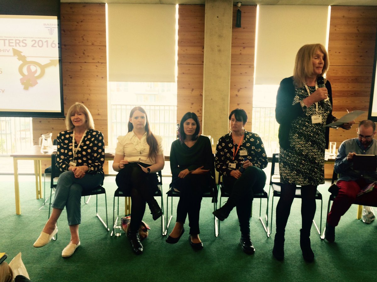 Positively_UK's tweet photo. Ginger Drage representing @Positively_UK on a panel on holistic sexual health and #HIV @Clini_Q conference #THM2016 https://t.co/WflaHwC3ka