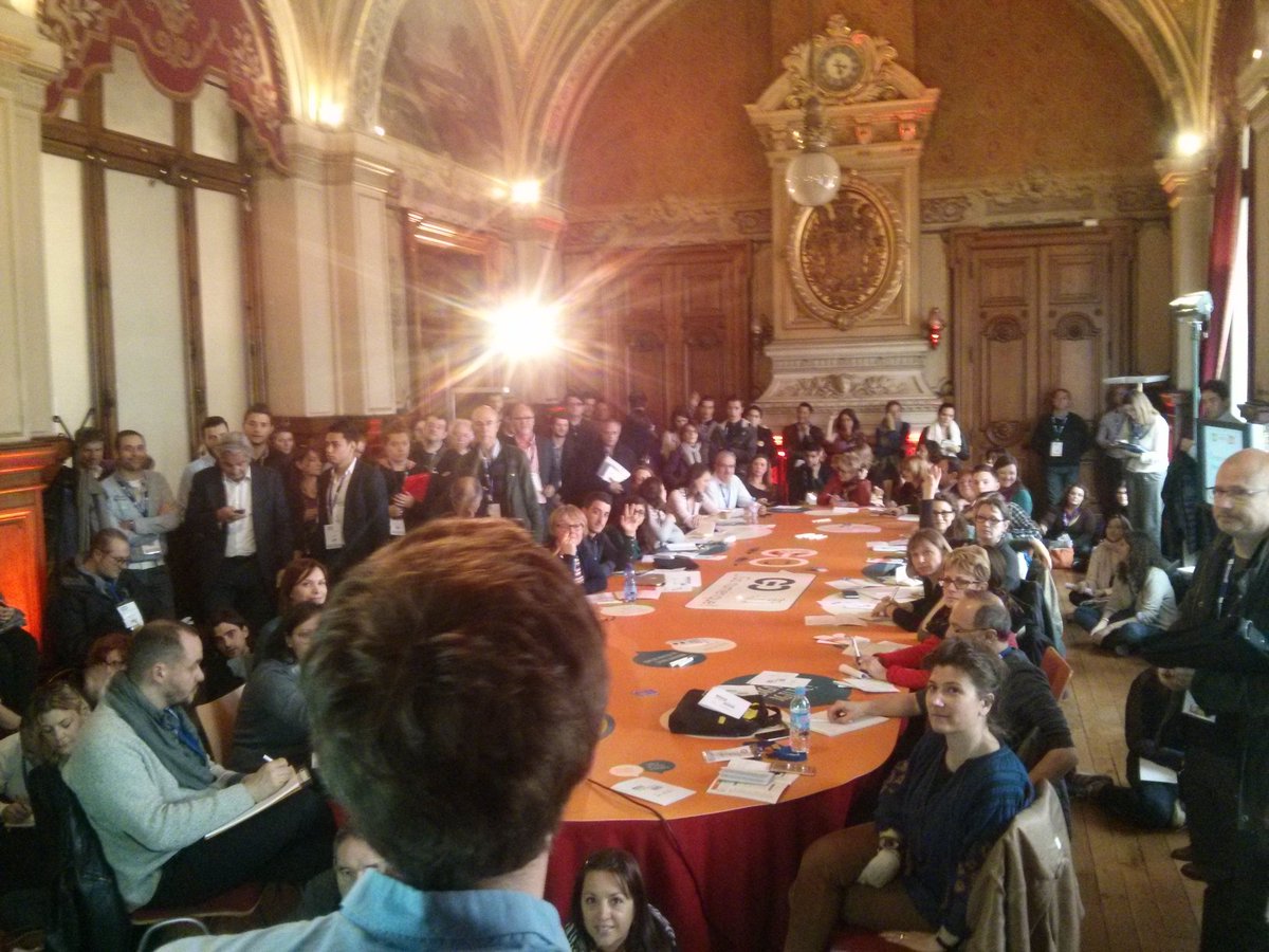 neocamino's tweet image. L&apos;atelier qu&apos;on anime sur le référencement à #GoNumerique pour les #webdays fait le maxi plein !