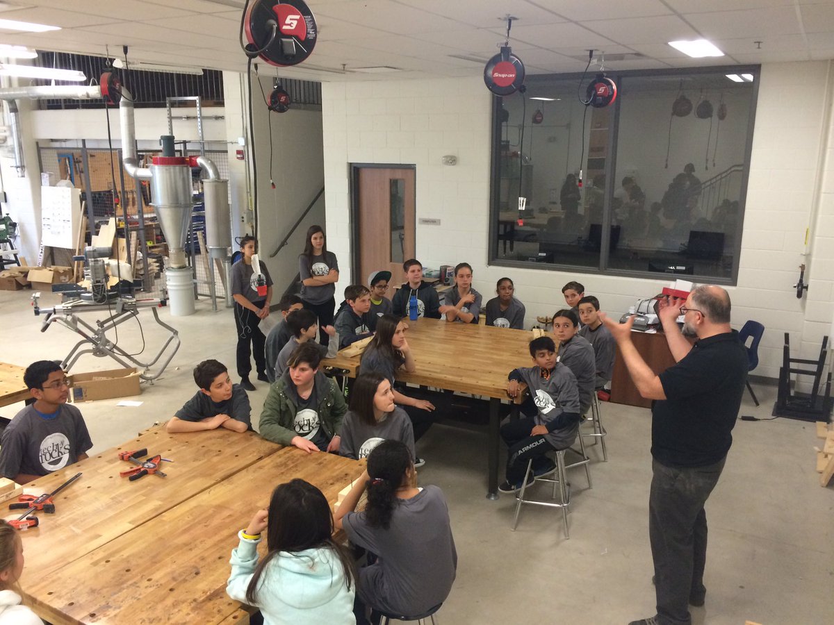 StFXSOS's tweet photo. Tech Rocks Day @OLFMilton in the Woodworking Class 🔩🔨 #JVTech #Pathways #HCDSBAssets https://t.co/QaysLVNlBR