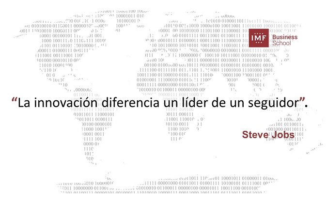 imf_education's tweet photo. #IMFquotes "La innovación diferencia un líder de un seguidor" #FelizMiércoles https://t.co/v6vuxNf8BV