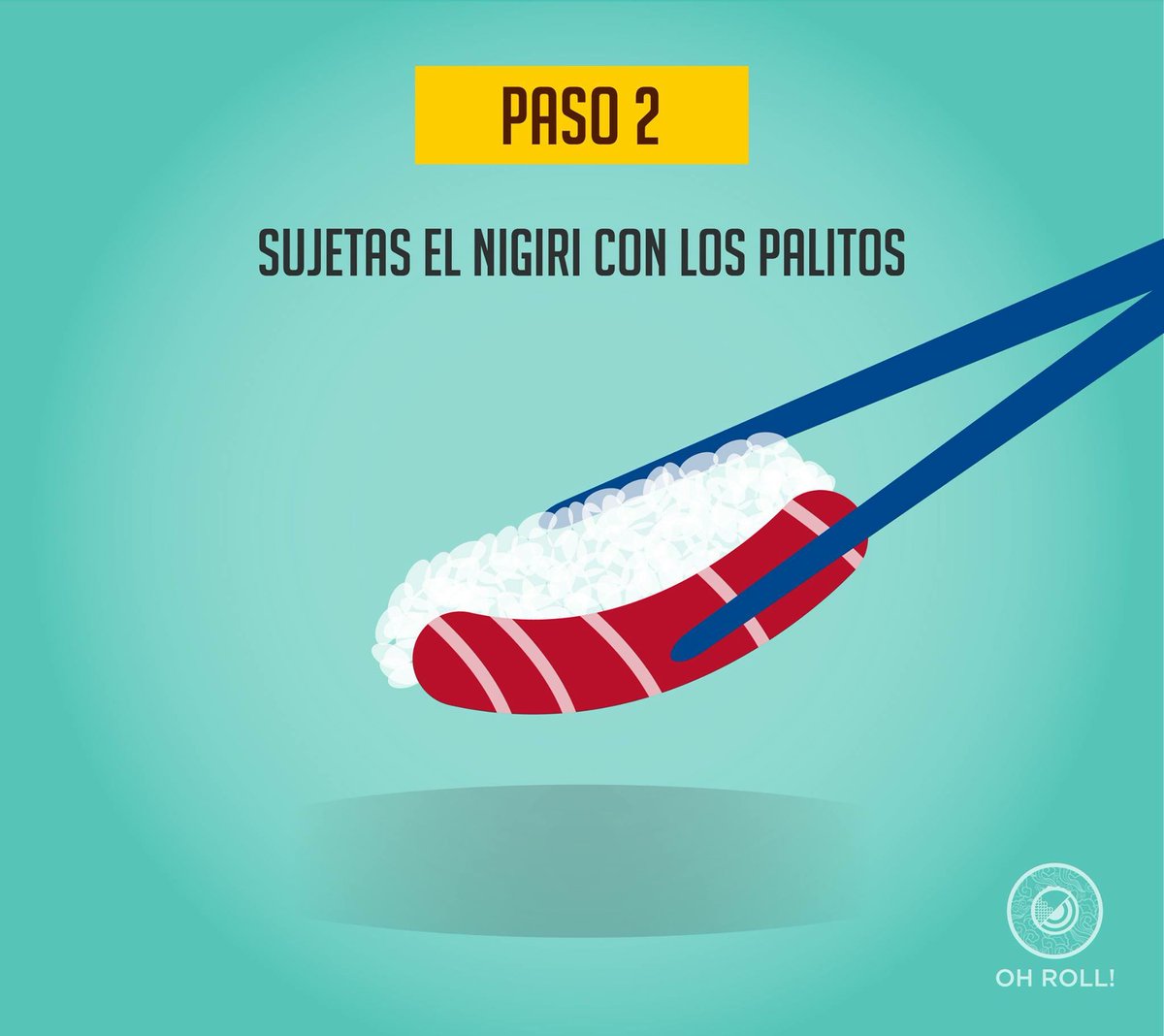 JapoPalma's tweet photo. Anyone want to know how to eat a nigiri? Images #OhRollSushiCatering #HowToEatSushi #sushilovers https://t.co/ripONijtSu