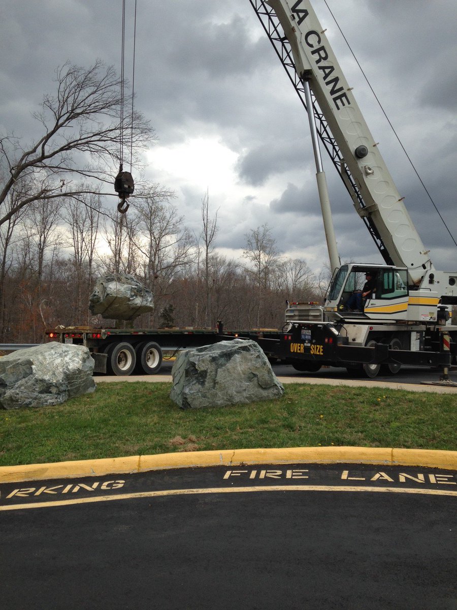 staffordvagov's tweet photo. Big thanks to Vulcan Materials for providing "Spirit Rocks" to our schools! https://t.co/A4Iqyfl4ci