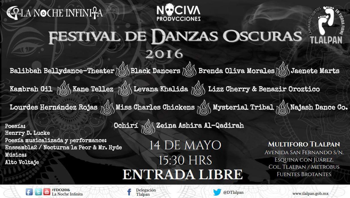 NocturnaC's tweet photo. Festival de Danzas Oscuras 2016 https://t.co/nK5wuHaek7