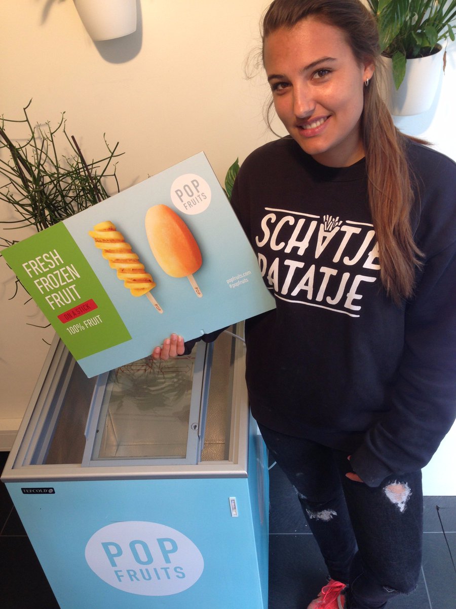 Geen zon? Wel tropische vruchten! Haal op #Koningsdag2016 je #popfruits bij #SchatjePatatje en proef de tropen.