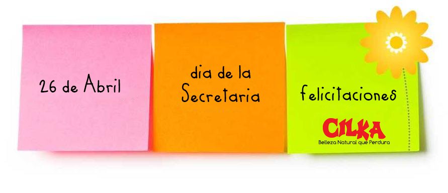 cilkabelleza's tweet photo. #DiaSecretaria Feliz dia les desea #Cilka #Colombia https://t.co/HNI74eE36g