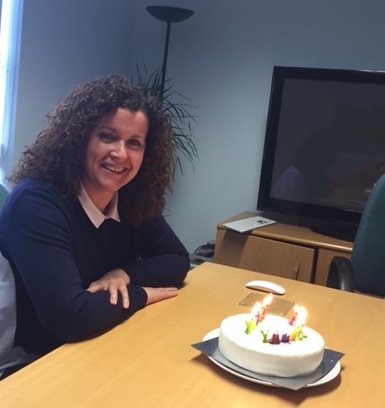Happy Birthday to Natasha in our PR team!! #PlantPhotoBomb #CrazyHair #CakeAndCandles