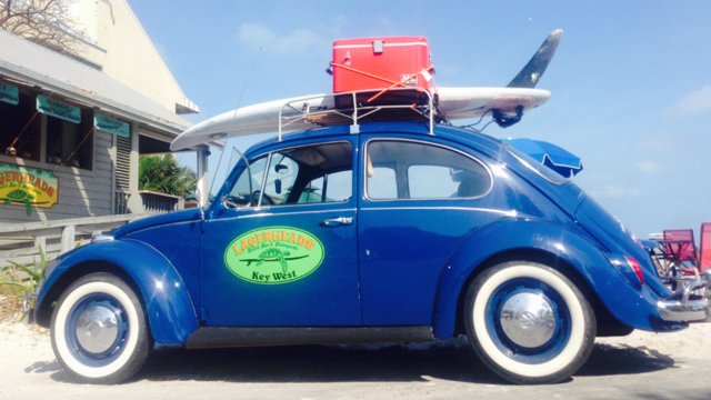 LagerheadsKWbar's tweet photo. @jakeslovebus @jakeowen Love Bus make it down to #floridakeys next week to @KWSWF festival? #67bug needs a friend! https://t.co/am4YO9JDpb