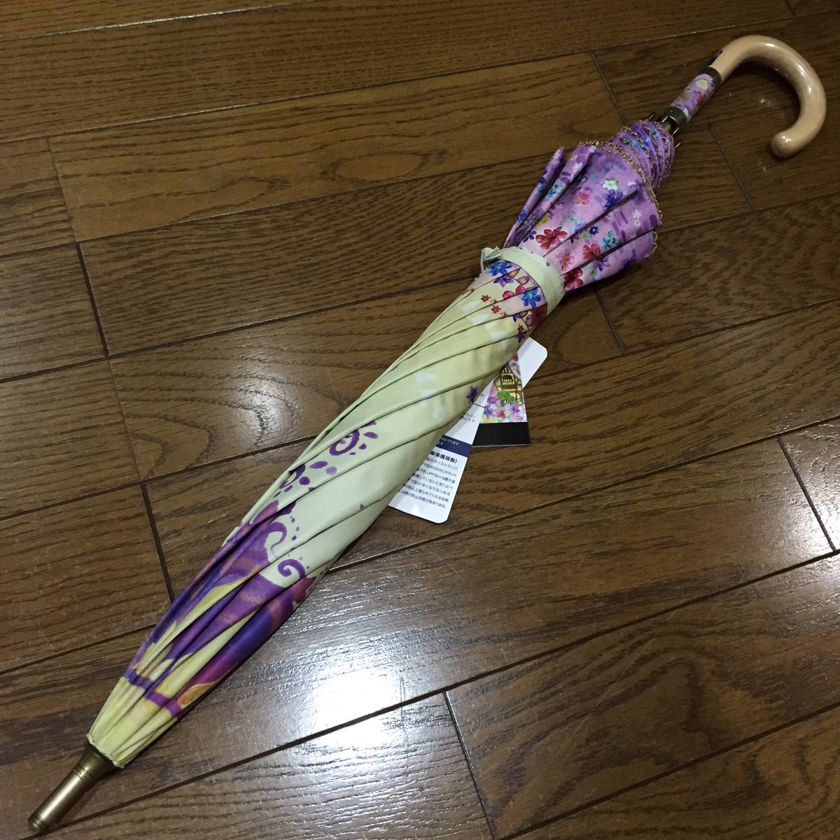 あゆみ En Twitter 松屋銀座のディズニープリンセス展に行って日傘購入 アリエルと迷ったけどラプンツェルにしたー W 本当は折りたたみが良かったけど無かったから長い方で ちょー可愛い