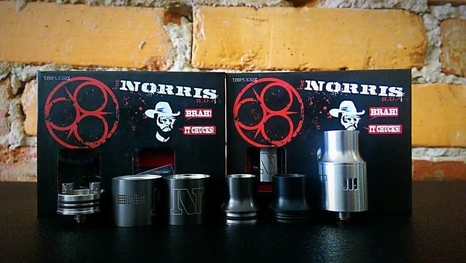 atomizedinc's tweet image. The Norris RDA from Fogwinds and Triple6 Customs now in stock!! #vape #vapefam #vapestore