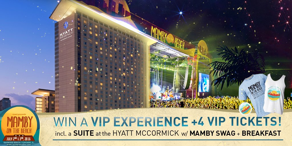 Mambybeach's tweet photo. Here's your chance to do #MambyBeach in style, courtesy of our friends @HyattMcCormick! https://t.co/jBdQmkWhCU https://t.co/gfPFYe1VpK