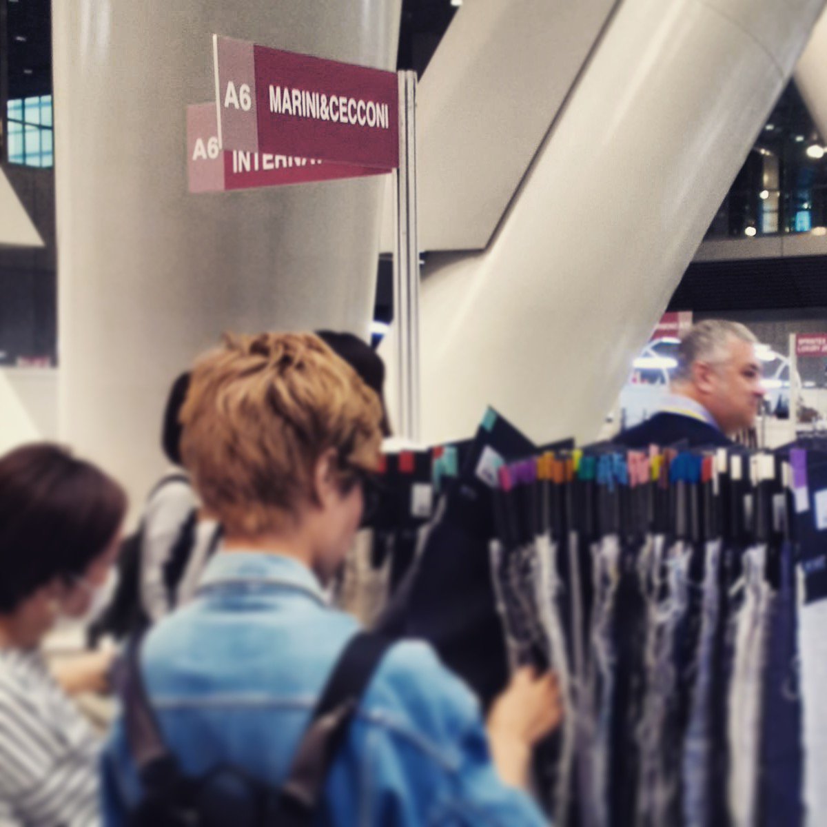 We're in Tokyo for #Jitac (Imported Textiles Agency Council) till April 28th. Discover our ss17 #fabrics collection