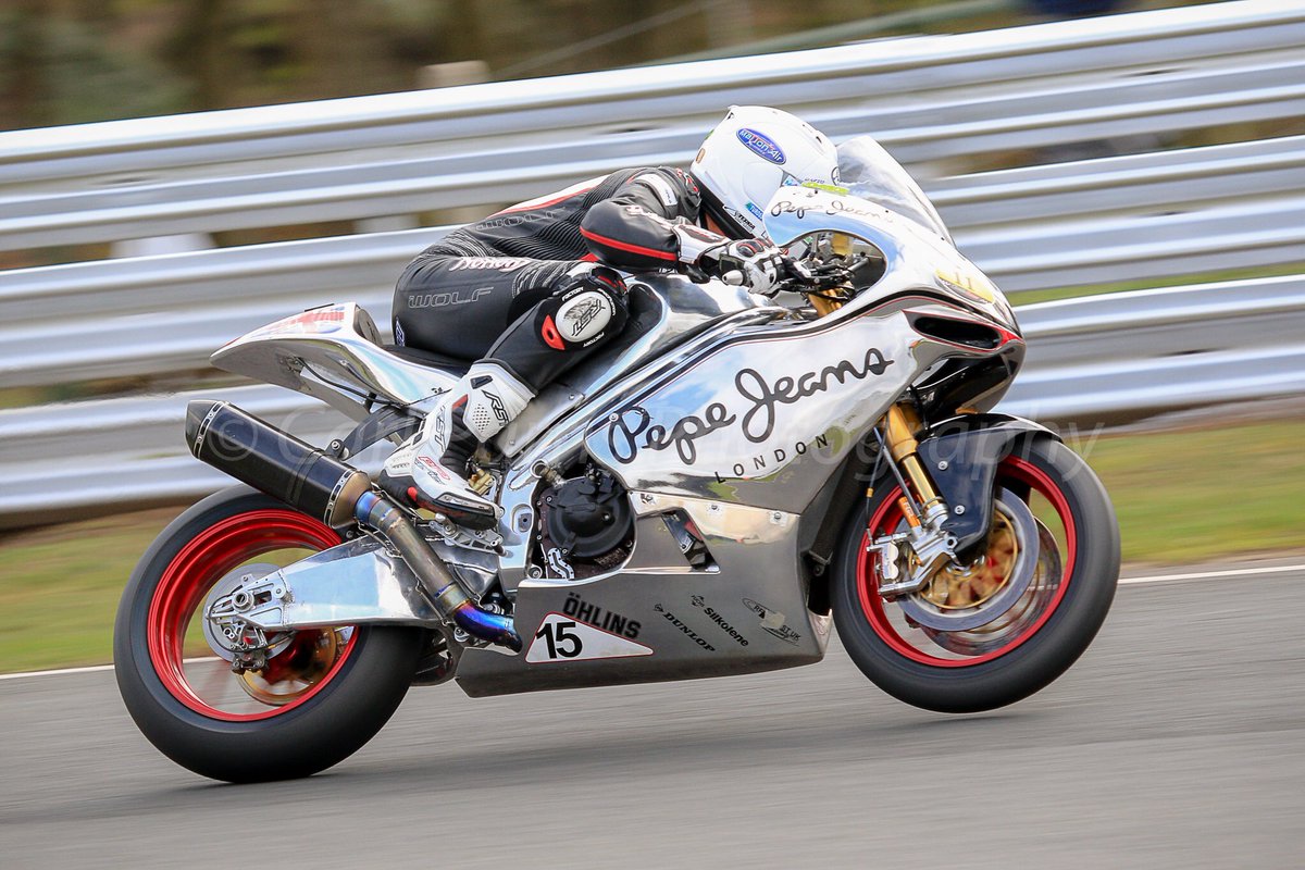 <a href="/Essesmagazine/">Esses</a> Norton SG5 doing a few laps at Oulton Park on Friday