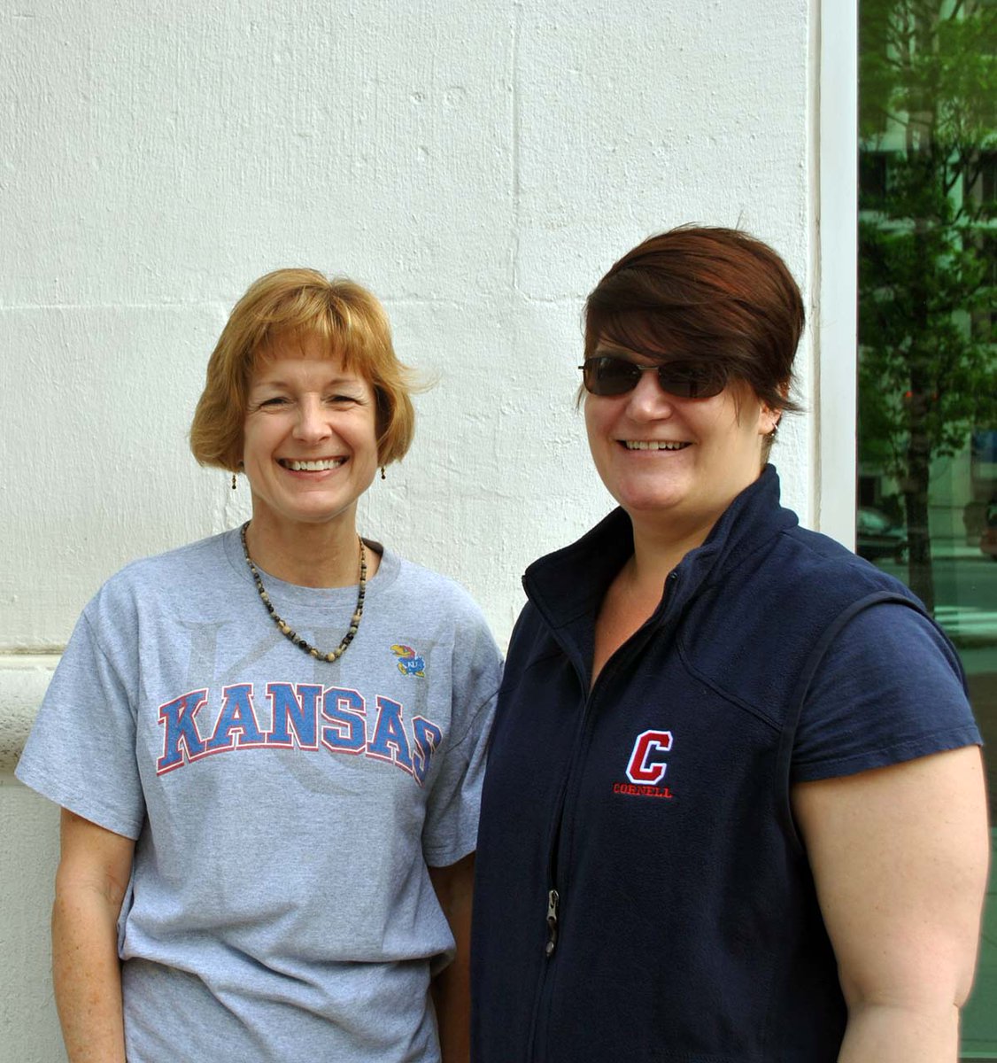 JoinSAMProject's tweet image. #SAMProject ED @cmkeller66 &amp;amp; PM @TeriLynHinds rep'ing for @KUnews &amp;amp; @Cornell on #CollegeSigningDay! #ReachHigher