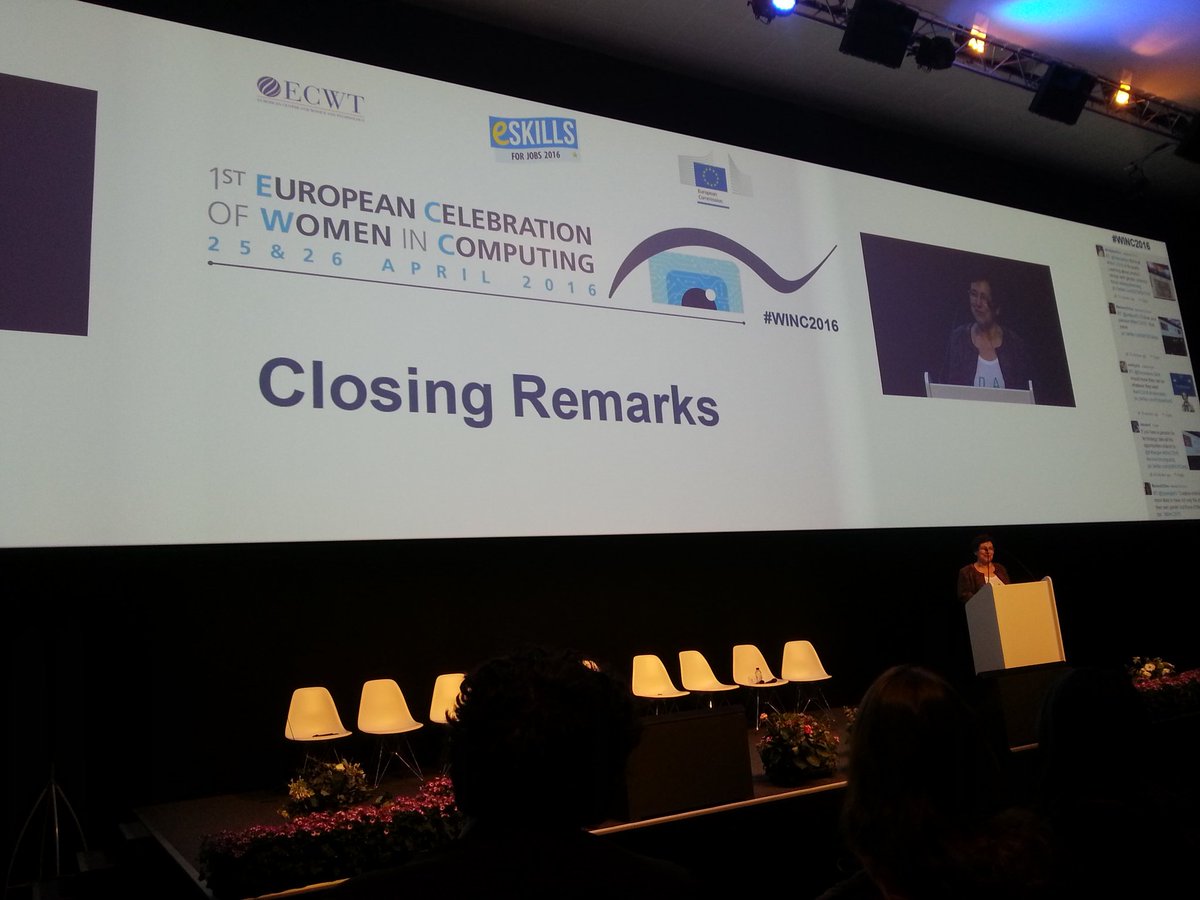 kerstin_bach's tweet photo. That's a wrap. Thanks to everyone for sharing experiences, mentoring and inspirations at the #WinC2016 @w4techEU https://t.co/e854eLi63S