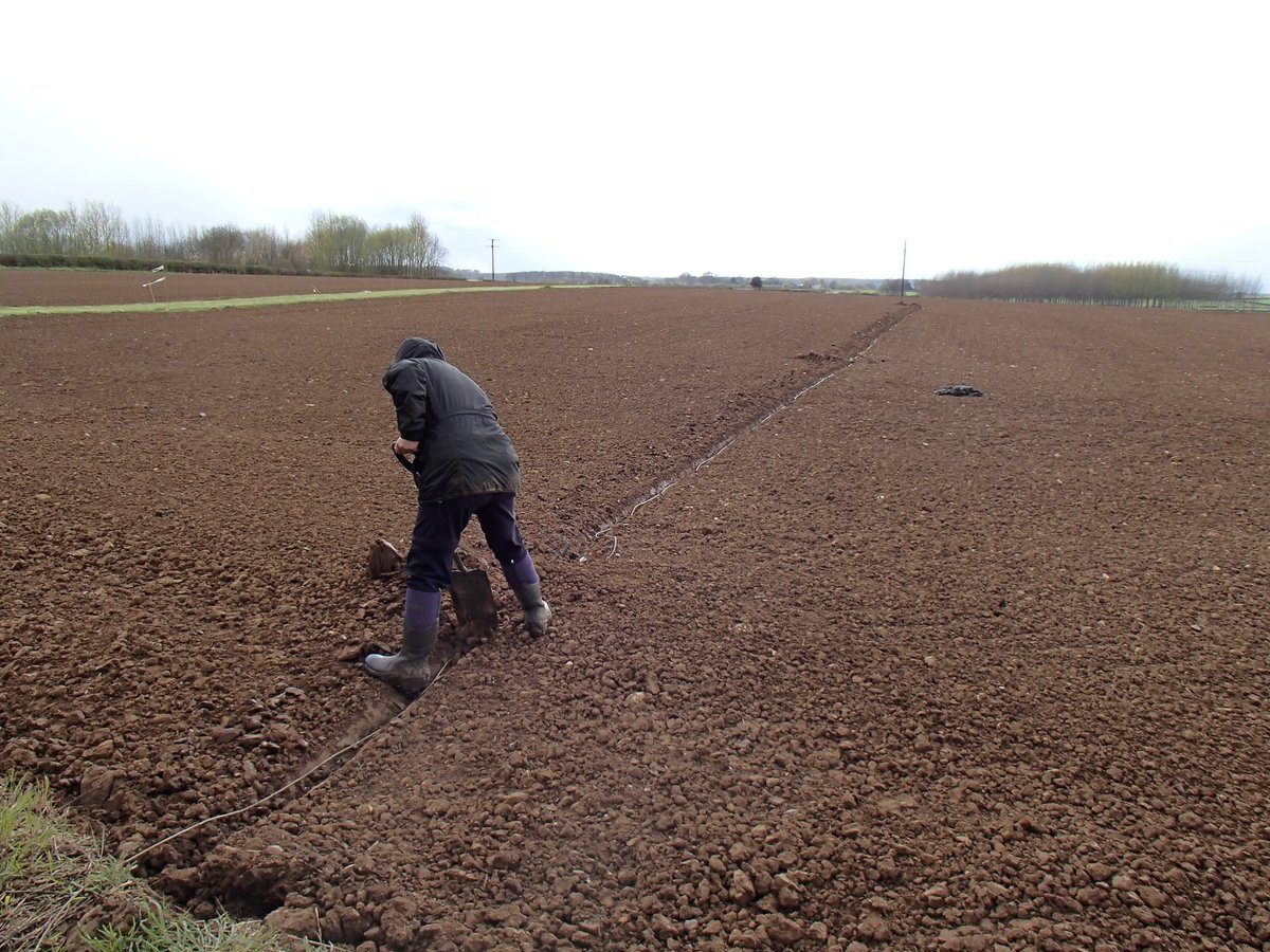 Richard Grayson (@rggeo) on Twitter photo Fun times dodging the hail reinstalling #soilbiohedge sensors following barley sowing <a href="/WRSusAg/">White Rose Sus. Ag.</a> <a href="/Soil_Security/">Soil Security Team</a> Fun times dodging the hail reinstalling #soilbiohedge sensors following barley sowing <a href="/WRSusAg/">White Rose Sus. Ag.</a> <a href="/Soil_Security/">Soil Security Team</a>