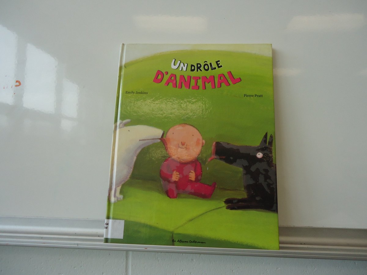 #Bonheurdelire
Je vais vous parler du livre " Un DRÔLE D'ANIMAL" de Émily Jenkins.O.S.F