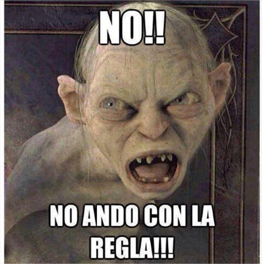 CasiNoticia's tweet photo. No, no ando con la regla https://t.co/3dvD7dle4D #h
