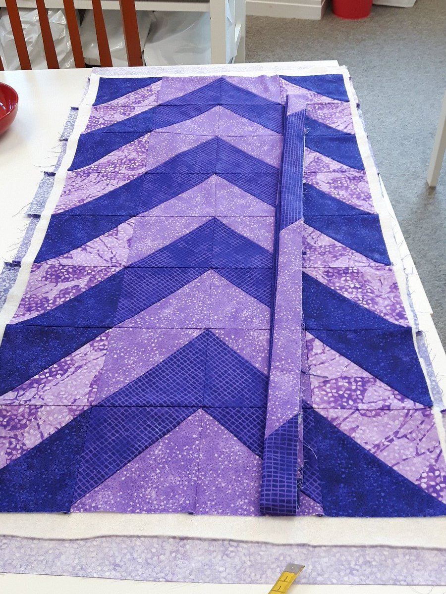 Ready for quilting and the next beginners patchwork class on May 12th #sewingclass #patchwork #halfsquaretriangles