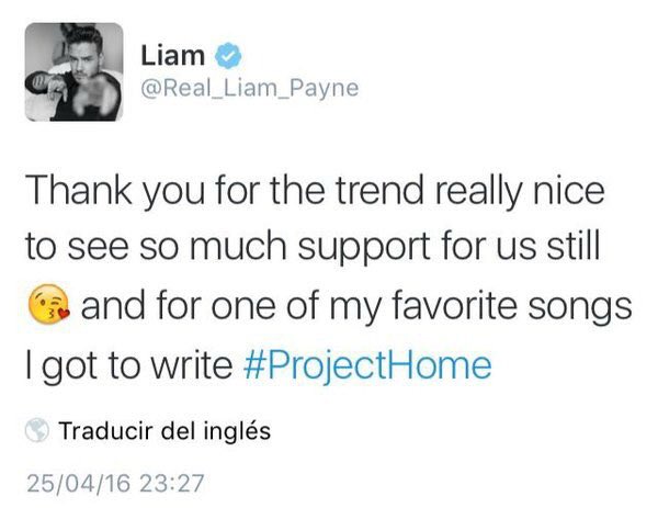 WorldNotes1D's tweet photo. Espero que así como Niall y Liam publicado algo sobre el proyecto también lo haga Harry! -Are #ProjectHomeHarryDay https://t.co/Yymdrq3gVD
