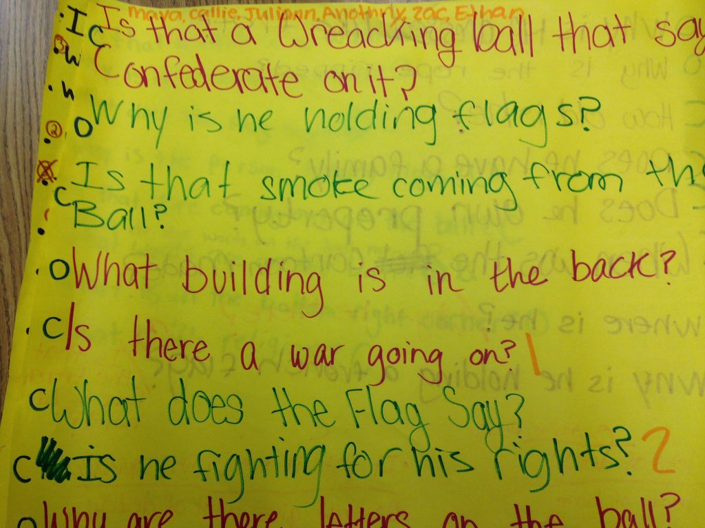 DrMReilly1's tweet photo. @IMSEagles #patriots6 @RightQuestion engaged in #QFT in analysis of political cartoon #gifted https://t.co/cbrUS6FlFH