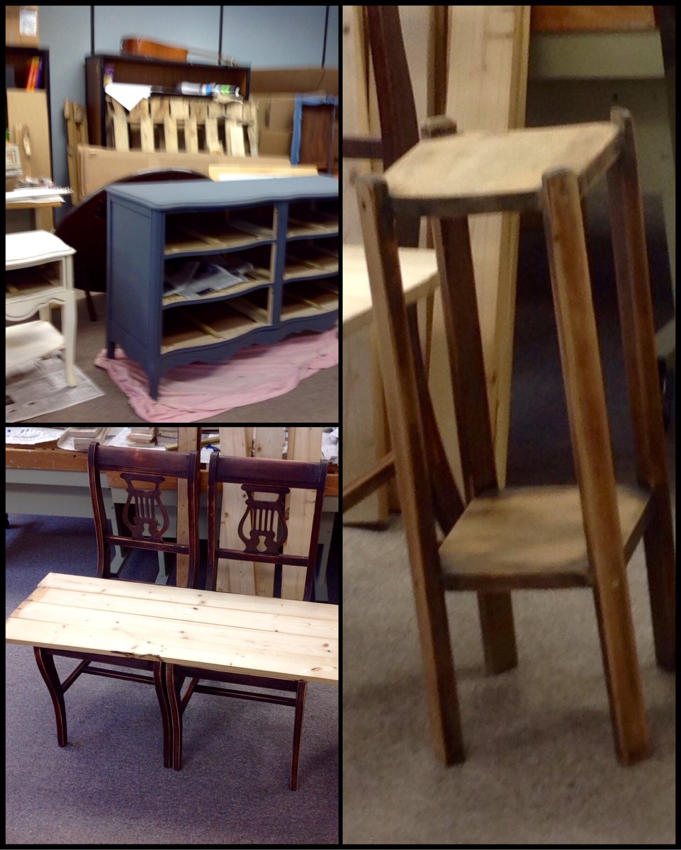 SAILRenewReuse's tweet photo. What difference a week makes! #entrepreneurs #furnitureflip  #upcycle #refurbish https://t.co/Shitcjt9Jv