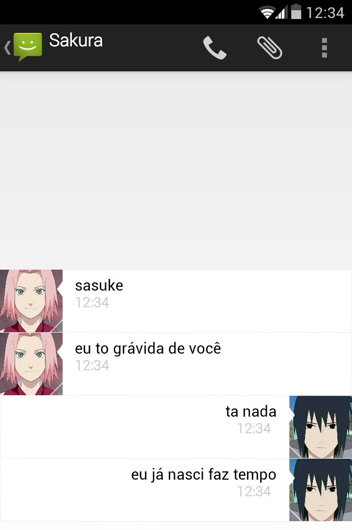 conversasnaruto's tweet image. Tá nada