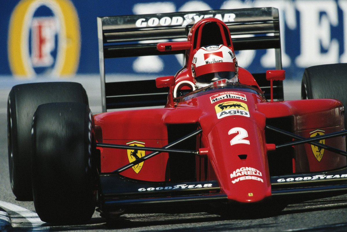 Legendary F1 🏁 on Twitter: "Nigel Mansell, Ferrari 641, 1990 Australian Grand Prix, Adelaide. @FormulaOneWorld #F1 #Mansell… "