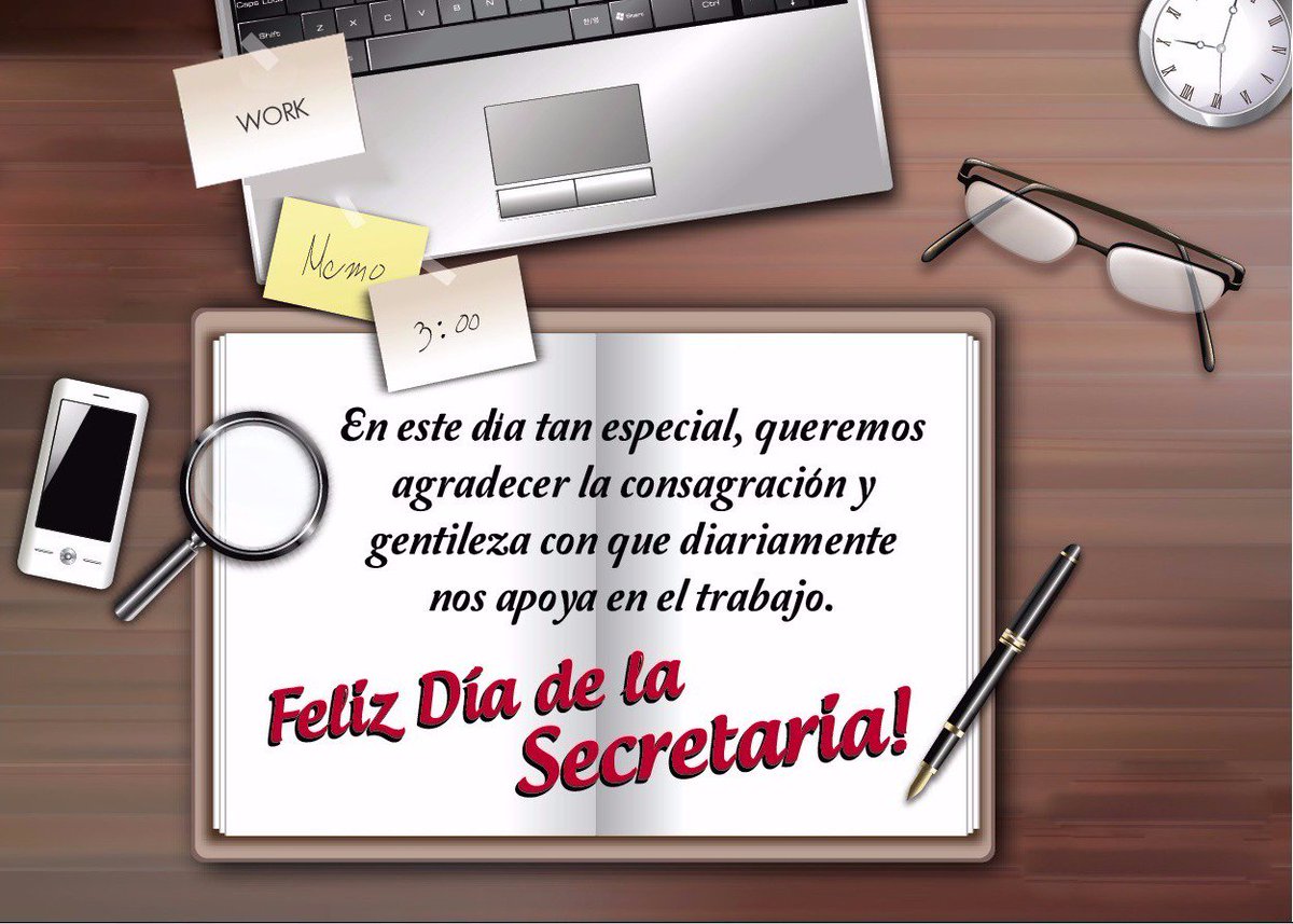 Muchas felicidades a todas las secretarias en su día, gracias por hacer posible lo imposible #DíaDeLasSecretarias