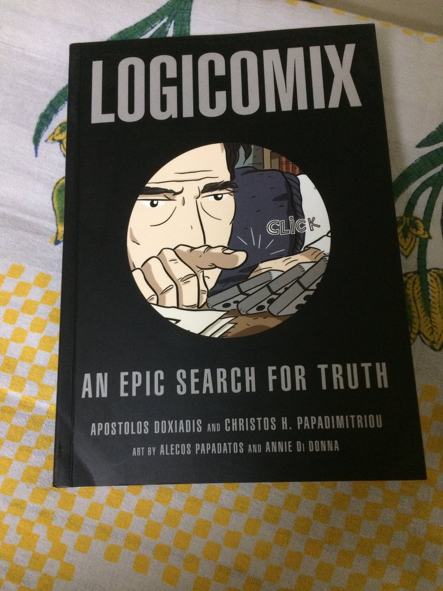 kaychaks's tweet image. Don’t remember when was the last time I finished something cover to cover in one go. Just mind blowing. #logicomix