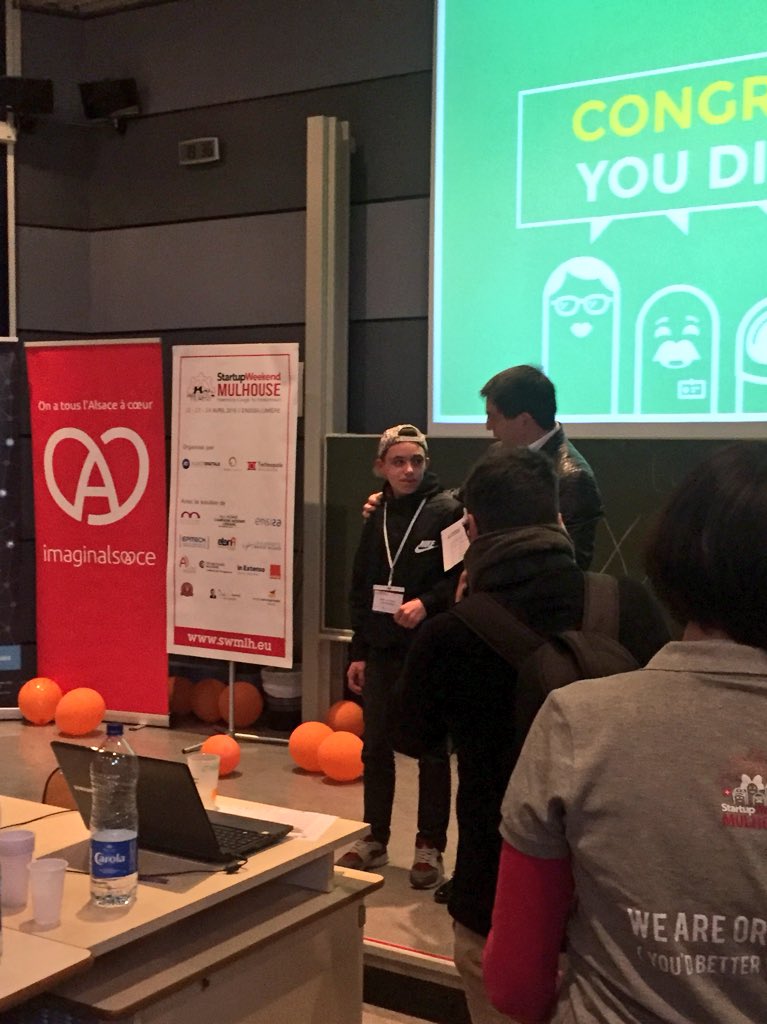 JeanROTTNER's tweet image. Bravo à tous les entrepreneurs de ce week-end et notamment au plus jeune startupeur @allanrths #swmlh