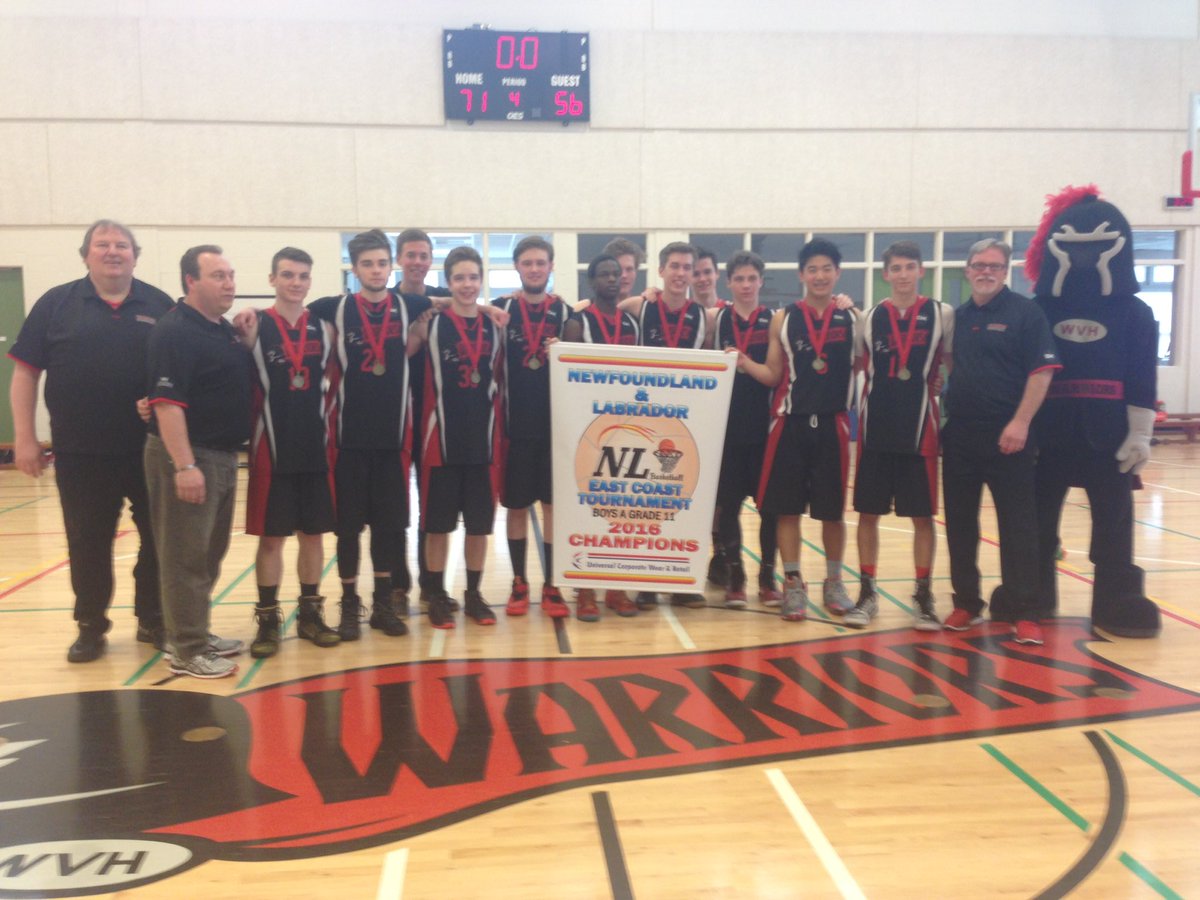 And WVH Boys take the Banner! Great Game! Go WARRIORS!