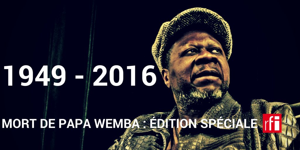 Mort de #PapaWemba : (ré)écoutez notre édition spéciale ► rfi.my/1UaF32G :