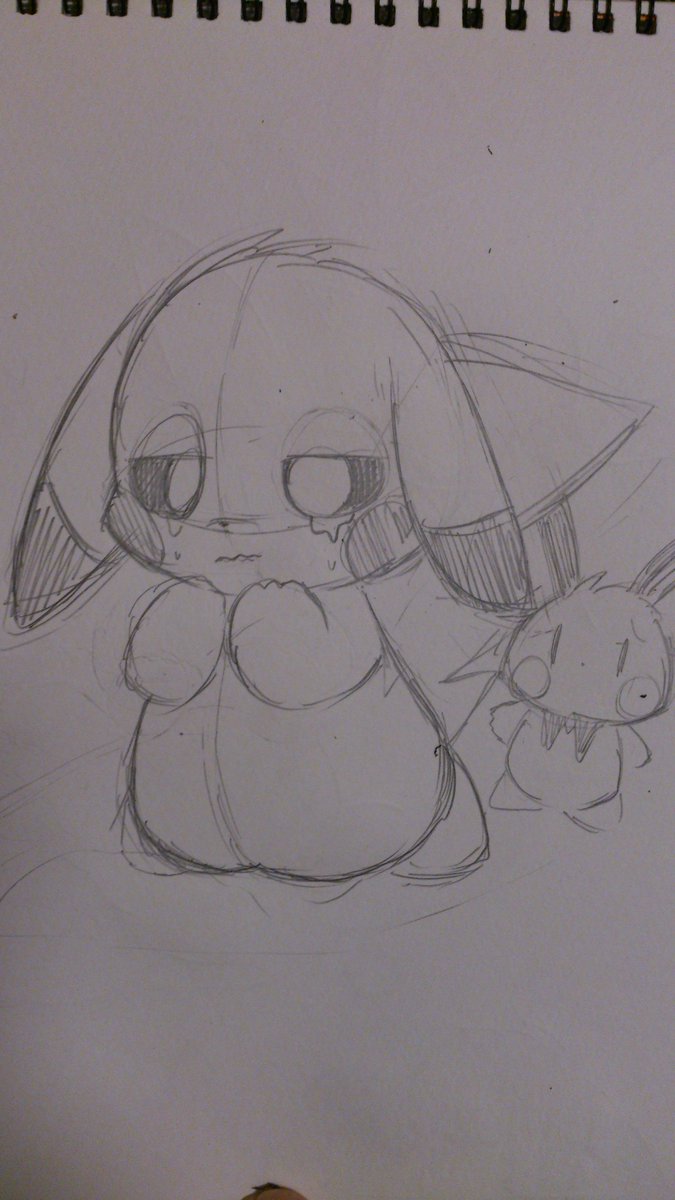 じぇーいち Pichu No Hito 涙目ピカチュウかわいい 可哀想だけどニヤニヤ