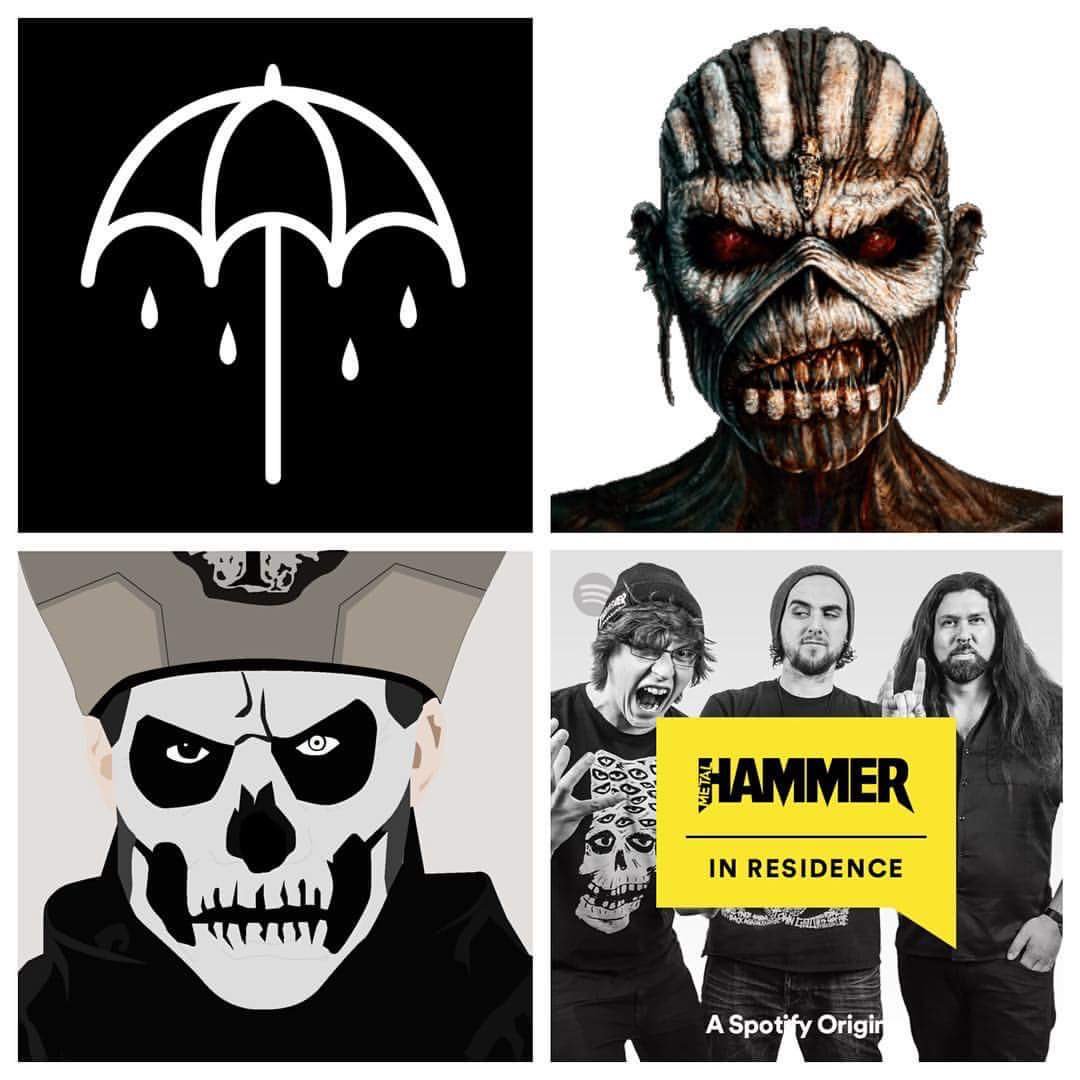 MetalHammer's tweet photo. Want some Sunday afternoon listening? Check out our new Spotify show for interviews with these guys &amp; much more 🤘 https://t.co/RHEzvoNTLw