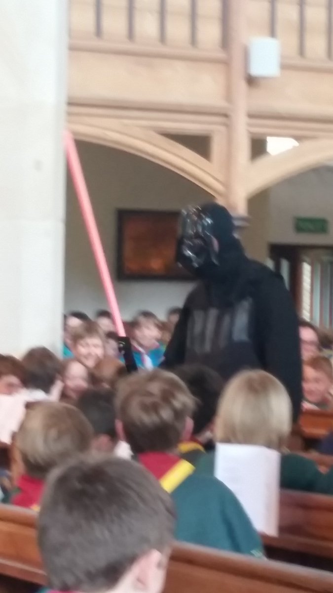 St Georges day church service had a visitor Remember the clothing u wear is important wear your uniform with pride