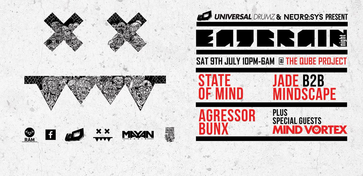 Universal Drumz (@universaldrumz) on Twitter photo 1st tier sold out,tinyurl.com/zbrzbcs £15 tickets onsale <a href="/EATBRAIN_NOW/">EATBRAIN</a> <a href="/StateofMindNZ/">State of Mind</a> <a href="/Mindscape_dnb/">Mindscape dnb</a> <a href="/MAYANAUDIO/">MAYAN AUDIO</a> 1st tier sold out,tinyurl.com/zbrzbcs £15 tickets onsale <a href="/EATBRAIN_NOW/">EATBRAIN</a> <a href="/StateofMindNZ/">State of Mind</a> <a href="/Mindscape_dnb/">Mindscape dnb</a> <a href="/MAYANAUDIO/">MAYAN AUDIO</a>