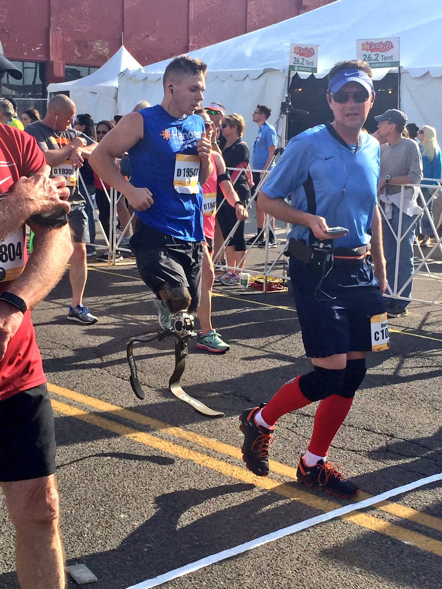 lancewest's tweet image. When you think you can't take another step ... Just do it. #OKCMarathon @kfor