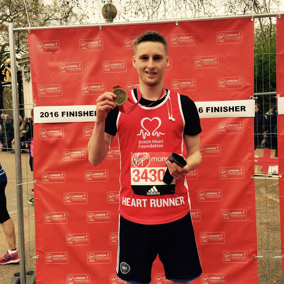 Hardest thing I've ever done, but it's for such a wonderful charity 4Hr 05 <a href="/TheBHF/">British Heart Foundation</a> #heartrunners 🏃🏻💨