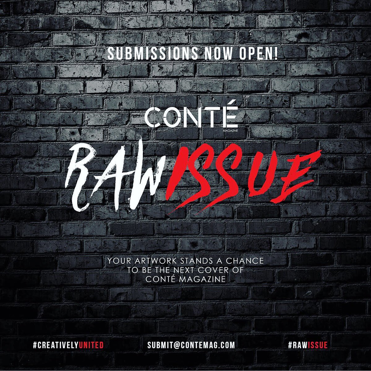 Khen_see's tweet photo. The Raw Issue...Coming to you in June...Start submitting now!!!
https://t.co/llCiQtgDR8
#contemagazine #rawissue https://t.co/cqeo64GkRq