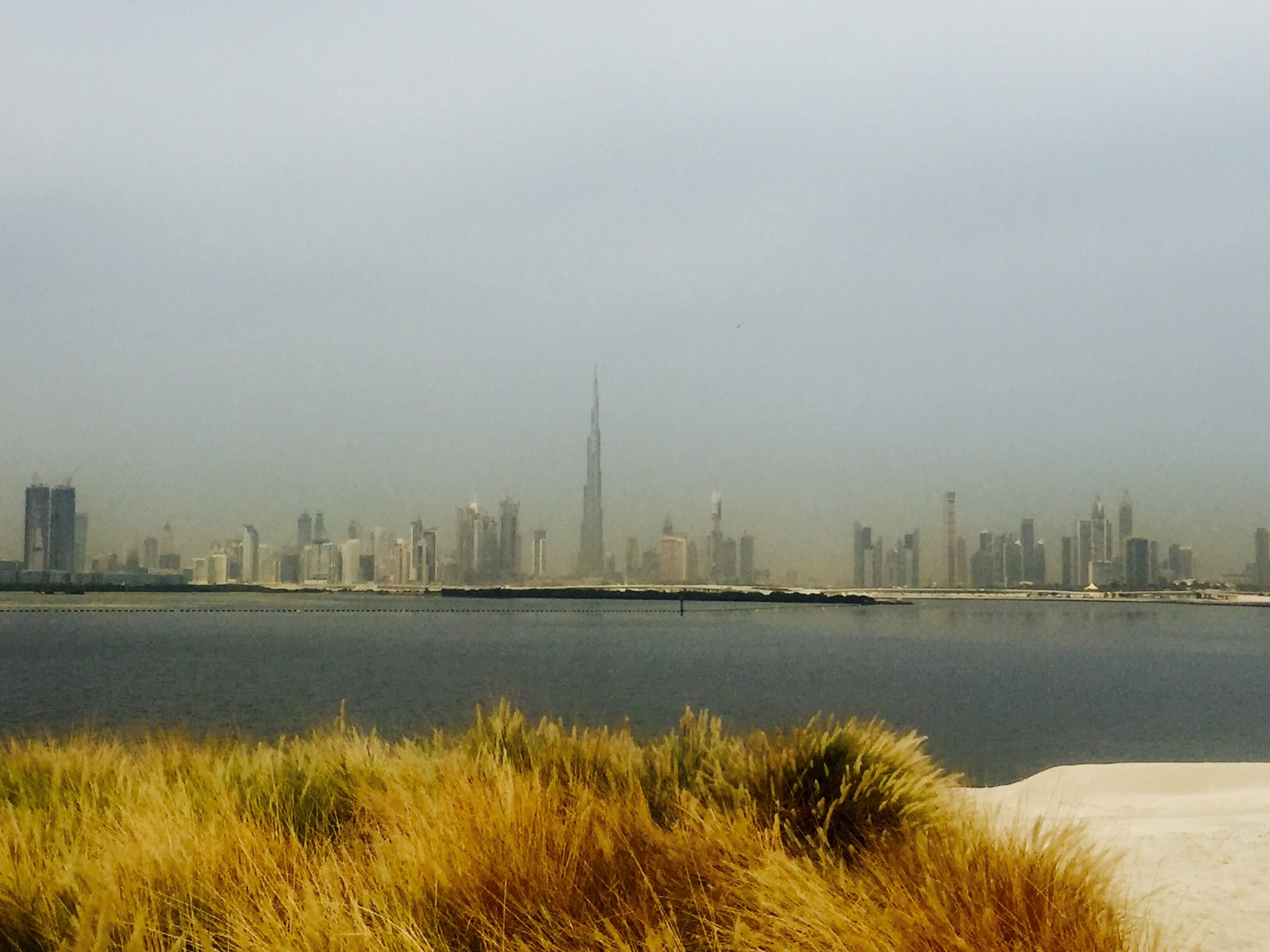 Rebecca Silverwood On Twitter A Different View Of The Bujkalifa Today Shame The Weather Wasn T Clear Though Lots Of Sand Around Mydubai