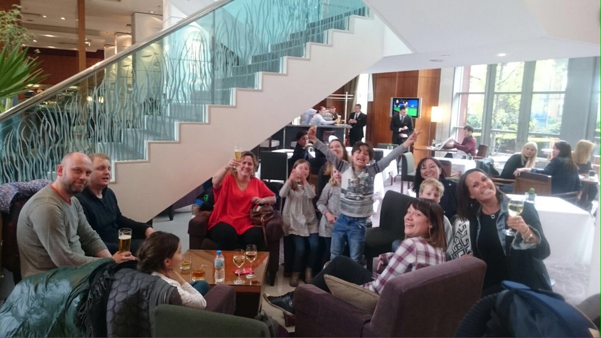 vickifols's tweet photo. A huge thank you to @FourSeasons Canary Wharf for making our marathon watching experience pit stops so much fun! https://t.co/00kmY7CkmD