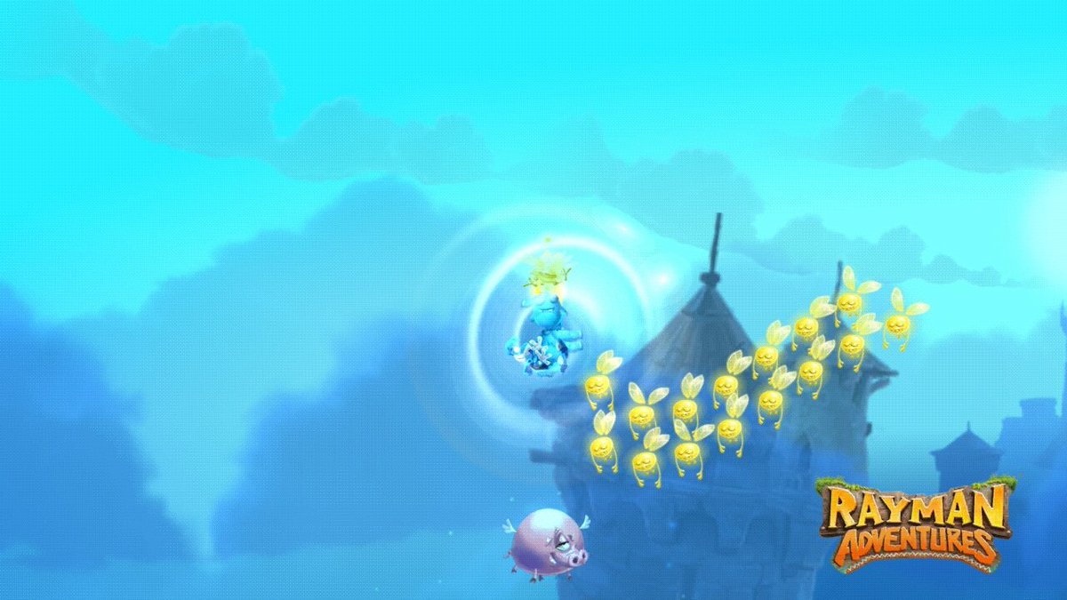 Flo_con_'s tweet image. Super score de 401 dans un niveau marrant de #RaymanAdventures ! ubi.li/h4p7k