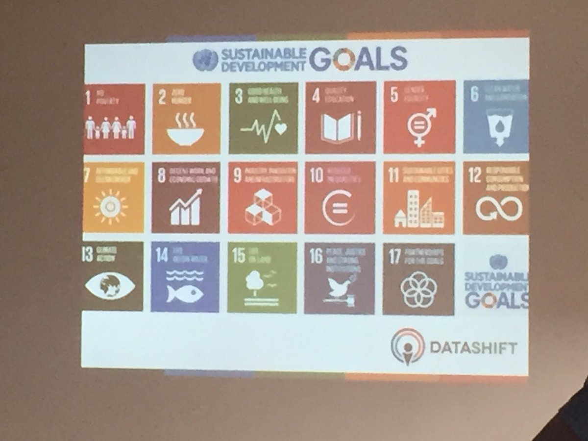 LNdata's tweet image. #datashift #ICSW2016 @JackCornforth on Sustainable Developing Goals &amp;amp; Citizen Generated Data