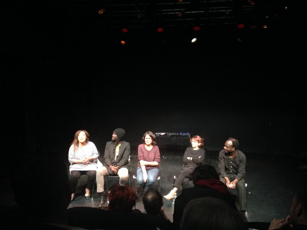 TheaToile's tweet image. Superbe découverte du texte Tabaski de Marie Bachelot Nguyen mis en espace par Laetitia Guedon au @Belleville_TDB !